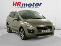 Usado Peugeot 3008 Allure 165 CV (121 kW) 2016 Gris Monovolumen