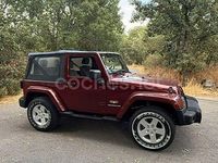 Usado Jeep Wrangler Sahara 177 CV (130 kW) 2009 Granate SUV