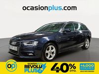 Usado Audi A4 S-Line 150 CV (110 kW) 2015 Azul Familiar