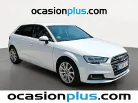 Usado Audi A3 Sportback Design 116 CV (85 kW) 2018 Blanco Utilitario
