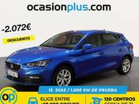Usado Seat Leon Style 116 CV (85 kW) 2023 Azul Utilitario