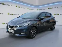 Usado Nissan Micra N-Connecta 90 CV (66 kW) 2018 Gris / plata Utilitario