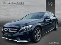 Usado Mercedes C220 170 CV (125 kW) 2017 Azul cavansita