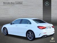 Usado Mercedes A200 AMG line 150 CV (110 kW) 2023 Blanco polar Berlina