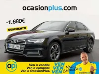 Usado Audi A4 S-Line 150 CV (110 kW) 2017 Negro Berlina