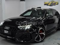 Usado Audi RS4 S-Line 450 CV (330 kW) 2021 Negro Familiar
