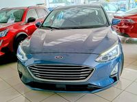 Usado Ford Focus Trend 120 CV (88 kW) 2019 Azul Berlina