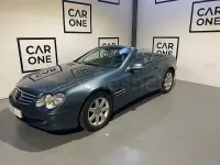 Usado Mercedes SL500 306 CV (225 kW) 2002 Azul Descapotable