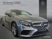 Usado Mercedes E220 194 CV (142 kW) 2018 Gris / plata Coupe