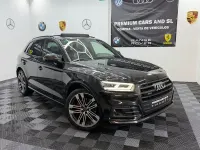 Usado Audi SQ5 S-Line 354 CV (260 kW) 2018 Negro SUV