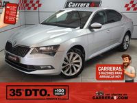 Usado Skoda Superb Active 120 CV (88 kW) 2016 Gris / plata Berlina