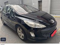 Usado Peugeot 308 SW Premium 120 CV (88 kW) 2009 Negro Familiar