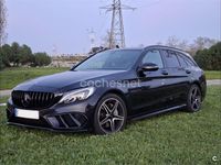 Usado Mercedes C180 156 CV (114 kW) 2018 Negro Familiar