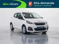 Usado Peugeot 108 Active 72 CV (52 kW) 2019 Blanco Berlina
