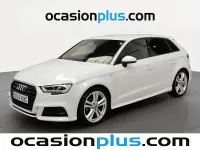 Usado Audi A3 Sportback S-Line 150 CV (110 kW) 2019 Blanco Utilitario
