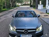 Usado Mercedes C220 170 CV (125 kW) 2017 Gris / plata Descapotable