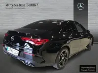 Usado Mercedes CLA180 AMG line 136 CV (100 kW) 2022 Negro noche Coupe