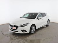 Usado Mazda 3 Luxury 120 CV (88 kW) 2015 Blanco Berlina