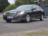Usado Mercedes E220 Elegance 170 CV (125 kW) 2011 Negro Berlina