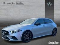 Usado Mercedes A180 AMG line 116 CV (85 kW) 2022 Plata iridio
