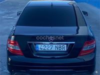 Usado Mercedes C230 Avantgarde 204 CV (150 kW) 2008 Negro Familiar