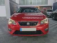 Usado Seat Leon FR 125 CV (91 kW) 2016 Granate Berlina