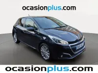 Usado Peugeot 208 Style 82 CV (60 kW) 2018 Azul Utilitario