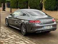 Usado Mercedes C220 AMG line 170 CV (125 kW) 2017 Gris / plata Coupe