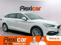 Usado Seat Leon ST 150 CV (110 kW) 2021 Blanco Familiar
