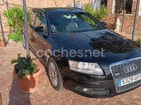Usado Audi A6 140 CV (102 kW) 2008 Negro Familiar