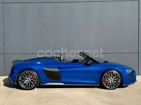 Usado Audi R8 Spyder Performance 620 CV (456 kW) 2019 Azul Descapotable
