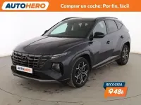 Usado Hyundai Tucson N Line 230 CV (169 kW) 2023 Azul SUV