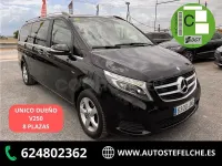 Usado Mercedes V250 Avantgarde 190 CV (139 kW) 2016 Negro Monovolumen