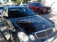 Usado Mercedes E270 Avantgarde 170 CV (125 kW) 2002 Negro Berlina