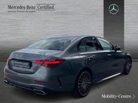 Usado Mercedes C200 AMG line 204 CV (150 kW) 2022 Gris selenita metalizado Berlina