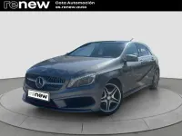 Usado Mercedes A200 AMG line 156 CV (114 kW) 2015 Gris / plata Berlina