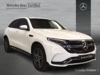 Usado Mercedes EQC400 AMG line 300 kW (408 CV) 2021 Blanco polar SUV