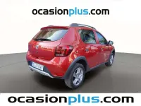 Usado Dacia Sandero Stepway Ambiance 90 CV (66 kW) 2018 Rojo Utilitario