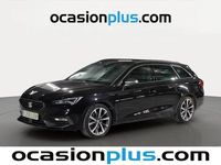 Usado Seat Leon FR 150 CV (110 kW) 2021 Negro Monovolumen