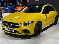 Usado Mercedes A35 AMG 306 CV (225 kW) 2019 Amarillo Berlina