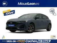 Usado Ford Focus ST-Line 125 CV (91 kW) 2022 Azul Berlina
