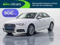 Usado Audi A4 S-Line 150 CV (110 kW) 2018 Blanco Berlina