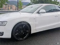 Begagnad Audi A5 S-Line 211 HK (155 kW) 2009 Vit Sportkupé