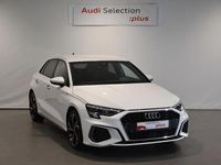 Usado Audi A3 S-Line 150 CV (110 kW) 2021 Blanco Berlina