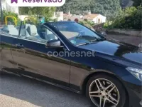 Usado Mercedes E400 333 CV (244 kW) 2014 Negro Descapotable