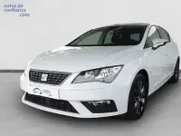 Usado Seat Leon Style 130 CV (95 kW) 2020 Blanco
