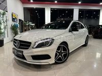 Usado Mercedes A200 AMG line 156 CV (114 kW) 2013 Blanco Berlina