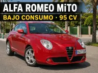 Usado Alfa Romeo MiTo Distinctive 95 CV (69 kW) 2010 Rojo Utilitario