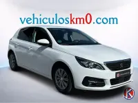 Usado Peugeot 308 Allure 130 CV (95 kW) 2021 Blanco