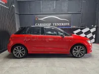 Usado Audi A1 Sportback Attraction 95 CV (69 kW) 2018 Rojo Utilitario